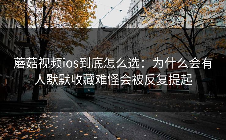 蘑菇视频ios到底怎么选：为什么会有人默默收藏难怪会被反复提起